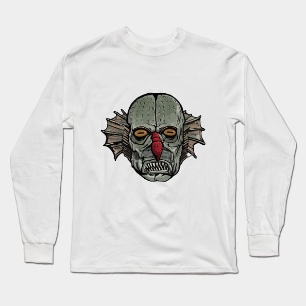 Fishman Long Sleeve T-Shirt by Azgrakth